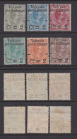 ITALY 1890 Parcel Stamps Overprinted Mint *  Sc.58-63 (Sa.50/55) - Nuovi