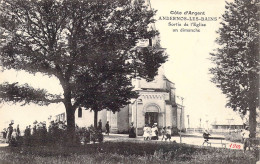 FRANCE - 33 - ANDERNOS LES BAINS - Sortie De L'Eglise Un Dimanche - 1910 - Carte Postale Ancienne - Andernos-les-Bains