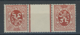 KT.10. 70c  **.  Interpanneaux Lion**    Postfris. Cote 85,-€. - Neufs