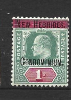 AUSTRALIE New Hebrides 1908  (*)  S&G 9      Sans Gomme - Without Gum - Nuevos