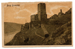Allemagne--KAUB--1912--Burg Gutenfels --Ruines Du Chateau - Kaub