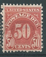 Etats Unis - Taxe  - Yvert N° 51 (*) - Pal 11927 - Andere & Zonder Classificatie