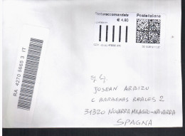 ITALIA CC CERTIFICADA ATM LABEL QR CODE ARESE - 2011-20: Cartas & Documentos