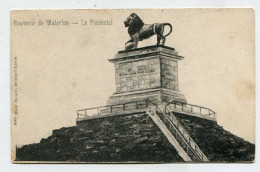 AK 155974 BELGIUM - Souvenir De Waterloo - Le Píédestal - Waterloo