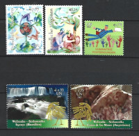Timbre Nation Unies De Viennes Neuf ** N 508 / 512   Vendu Au Prix De La Poste - Unused Stamps