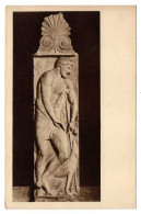 Italie --NAPOLI-- Musée National- Stèle Funéraire (chien)   5° S - Napoli (Naples)