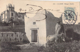 AFRIQUE - ALGER - Berger Arabe - Carte Postale Ancienne - Mujeres