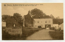 AK 155989 BELGIUM - Waterloo - Hougoumont - The Farm, The Chapel And The Corpses' Well - Waterloo