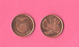 Kiribati 1 Cent 1992 Steel + Bronze - Kiribati