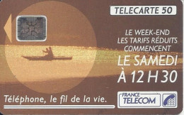 Télécarte 50 Unités 1991 / Le Week-End Les Tarifs Réduits  / 1 000 000 C 1C034488 - Operatori Telecom