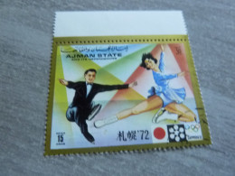 Ajman - State And Its Dependencies - Sapporo 72 - Patinage Artistique - Postage - 15 Dirhams - Multicolore - Oblitéré - - Pattinaggio Artistico