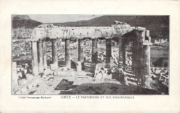 EUROPE - GRECE - Le Parthénon Et Vue Panoramique - Carte Postale Ancienne - Griechenland