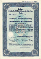- Obligation De 1934 - Berliner Städtische Elektrizitätswerke - Blanco - Electricidad & Gas