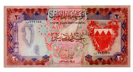 Bahrain Banknotes - 20 Dinars Second Edition 1973 - F Condition  (L2) - Bahrain