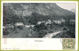 Ad4185 - SWITZERLAND Schweitz - Ansichtskarten VINTAGE POSTCARD-Castasegna -1903 - Castasegna