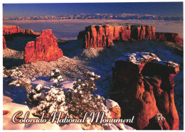 DENVER, COLORADO, NATIONAL MONUMENT, WINTER IN MONUMENT CANYON, UNITED STATES - Denver