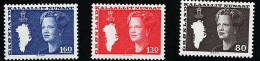 1980 Margrethe II  Michel GL 120 - 122 Stamp Number GL 121 - 123 Yvert Et Tellier GL 108 - 110 Xx MNH - Nuevos
