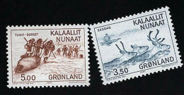 1981 Colonization  Michel GL 131 - 132 Stamp Number GL 146 - 147 Yvert Et Tellier GL 119 - 120 Xx MNH - Nuevos