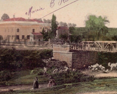 Brazil Bage RS Cartao Postal Postcard Water Mill And Steel Bridge Industry Train - Maceió