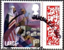 GROSSBRITANNIEN GRANDE BRETAGNE GB 2021 CHRISTMAS: NATIVITY 1ST CLASS LARGE BARCODE 1ST LARGE SG 4608 MI 4883 YT 5282 SC - Oblitérés