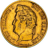 Restauration - 40 Francs Louis-Philippe 1834 Paris - 40 Francs (or)