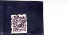 CANADA  1935-65  - Yvert T  15° -tasse - Postage Due