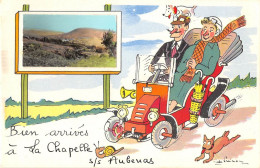 ILLUSTRATEUR - JEAN DE PREISSAC -HUMORISTIQUE, AUTOMOBILE - IMAGE COLLEE - LA CHAPELLE SOUS AUBENAS (ARDECHE 07) - Preissac