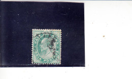 INDIA 1902-9  -  Yvert  58° - Edoardo - 1902-11 Roi Edouard VII