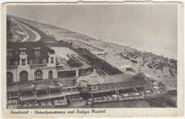 Zandvoort - Strandpanorama Met Bodega 'Mustert' - (Nederland/Holland) - 1939 - Zandvoort