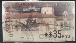 Espagne 2001 - Timbre De Distributeur YT 41 (1/3) (o) Sur Fragment - Dienstmarken