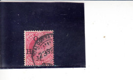 INDIA  1907 -  Yvert   S  53° - Servizio - 1902-11  Edward VII