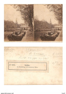 Leiden Stereokaart A. Braun Ca. 1870 KE2840 - Leiden