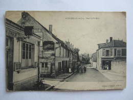 CPA ACHERES RUE COFFINIERES - Acheres