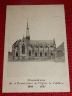 AUBEL  -  Cinquantenaire De La Consécration De L'Eglise De Val-Dieu  1884-1934 - Aubel