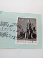 Queen Margrethe - 40th Anniversary 2012 - Used Stamps