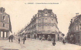 Cholet         49             Avenue  Gambetta Et Rue Nationale    N° 15  (Voir Scan) - Cholet