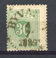 SUE TAXE Yv. N° 8 Dent. 13  (o)  30 ö  Vert Clair  Cote  4 Euro BE  2 Scans - Segnatasse