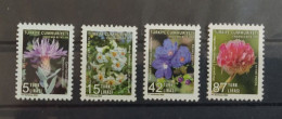 AC - TURKEY STAMP -  ENDEMIC PLANTS THEMED OFFICIAL POSTAGE STAMPS MNH 24 AUGUST 2023 - Sellos De Servicio