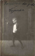 ENFANT - Portrait D'Anniversaire - Souvenir Du Petit Neÿman - Petit Garçon - Carte Postale Ancienne - Ritratti