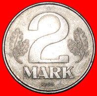 * HAMMER AND COMPASS (1972-1990): GERMANY  2 MARKS 1977A BERLIN! · LOW START · NO RESERVE! - 2 Marcos