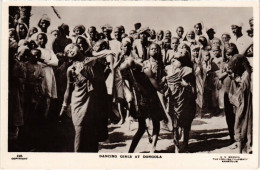 PC AFRICA DANCING GIRLS AT DONGOLA ETHNIC TYPES (a43239) - Afrique