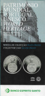 Portugal , 2004 , Triptych Flyer About The UNESCO WORLD HERITAGE Commemorative Coins - Boeken & Software