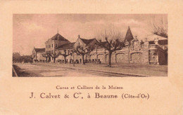 FRANCE - J Calvet Et Cie, à Beaune - Caves Et Celliers De La Maison -  Carte Postale Ancienne - Beaune