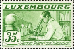 LUXEMBOURG - Scientifique, Chimiste (jaune Vert) - Andere & Zonder Classificatie