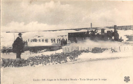 48-LIGNE DE LA BASTIDE A MENDE- TRAIN BLOQUE PAR LA NEIGE - Autres & Non Classés