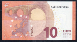 10  EURO GRECIA  YA  Y012 LAGARDE  UNC - 10 Euro