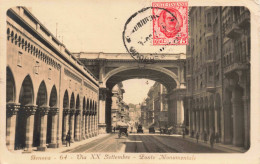 ITALIE - Genova - Via XX Settembre - Ponte Monumentale -  Carte Postale Ancienne - Genova (Genua)