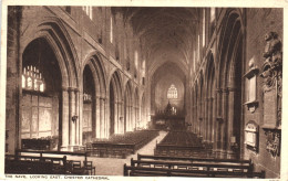 CHESHIRE, CHESTER, THE NAVE, LOOKING EAST, CATHEDRAL, CHURCH, UNITED KINGDOM - Chester