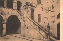 ITALIE - Florence - Escalier De Bargello -  Carte Postale Ancienne - Firenze