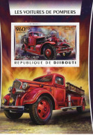 Vehicules De Pompiers - Carros De Bombeiros - Fire Trucks - Camions - Rep.Djibouti  2016 - 1v  Sheet Mint/Neuf/MNH - Camions